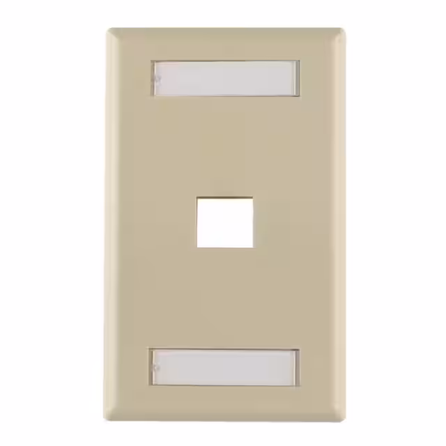 FPIHSINGLE-I HellermannTyton  Keystone Faceplates Frames